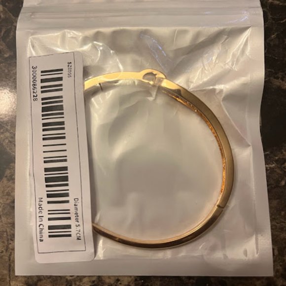 BOGO 50% Off NWT White Zirconia 18K Copper Bracelet - Picture 5 of 10